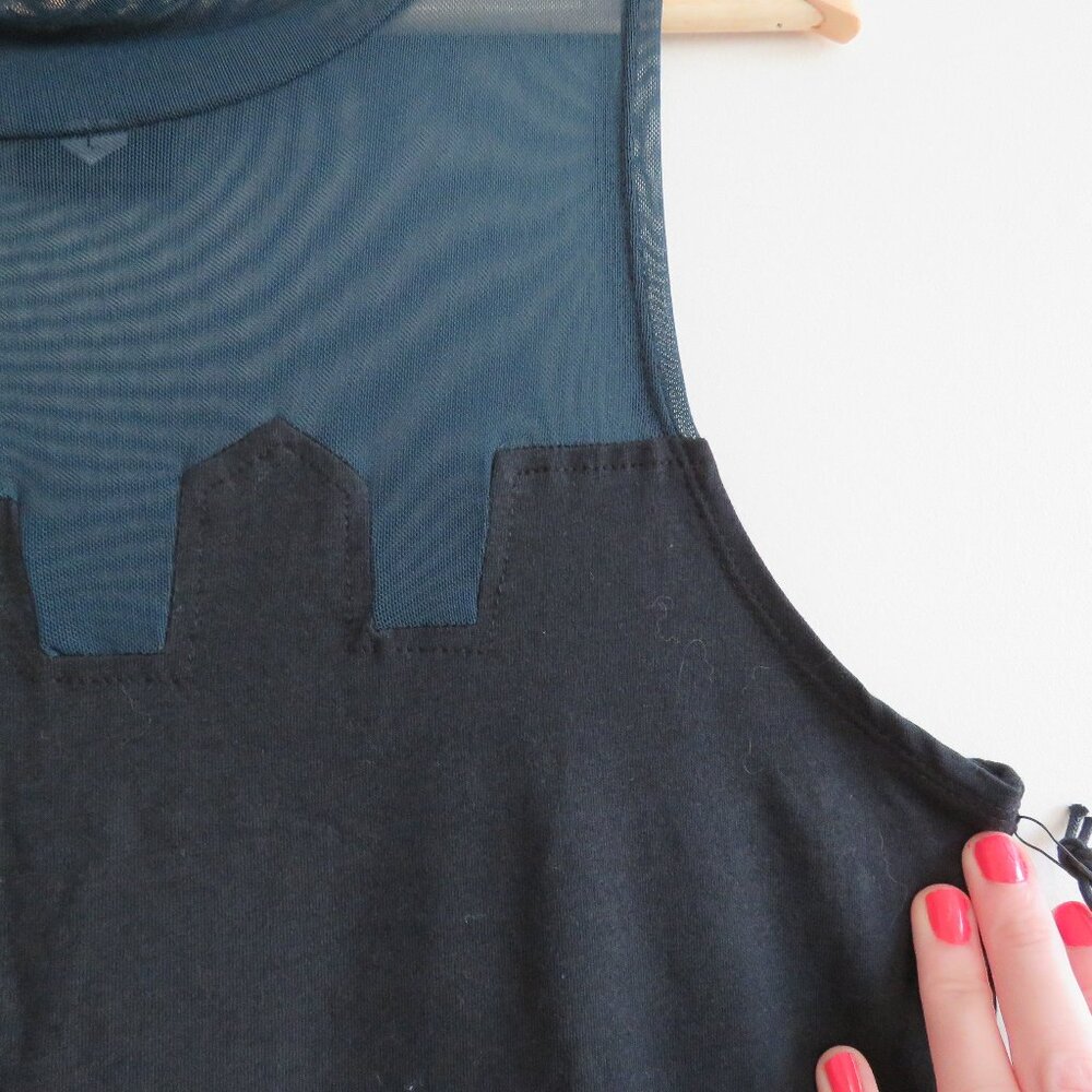 STUSSY X LOVEMADE Heartbeat City Night Flight Mesh Dress Alt Street - Size L - Picture 7 of 16